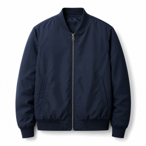 Mens Classic Lightweight Navy Bomber Jacket Everyday